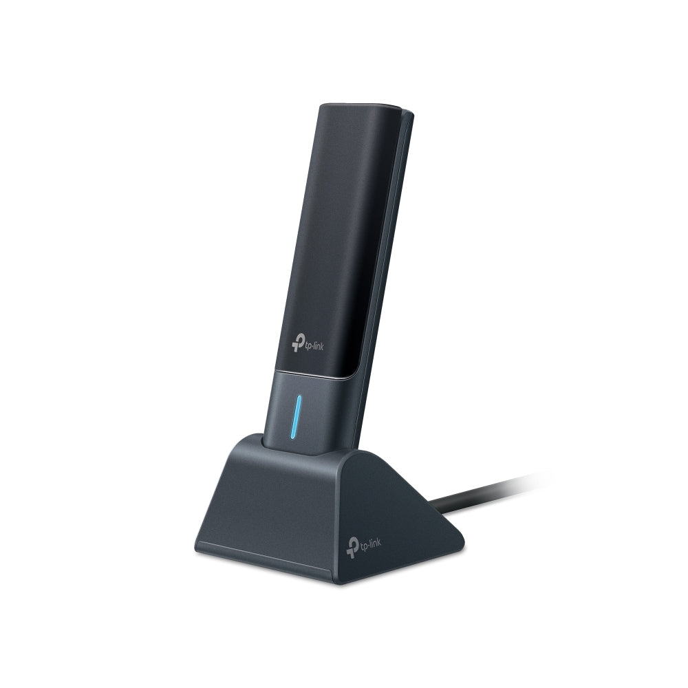 Tp-Link Axe5400 WiFi 6E High Gain Wireless Usb Adapter, Lighting Fast Wifi, Black