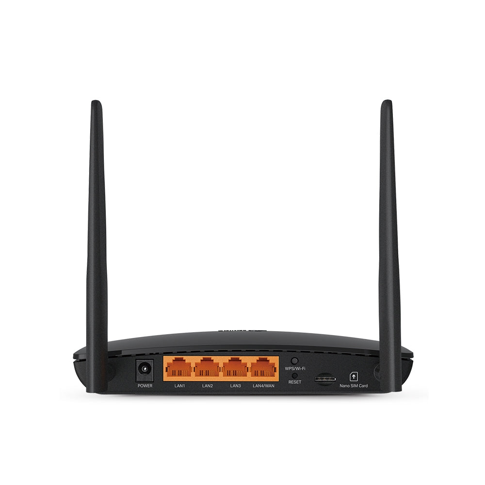 Tp-Link AC750 Wireless Dual Band 4G LTE Router, Black