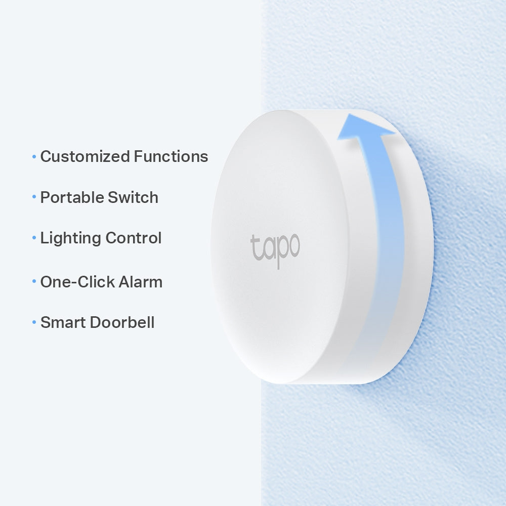 Tp-Link Tapo Smart Button, Long Battery Life, White