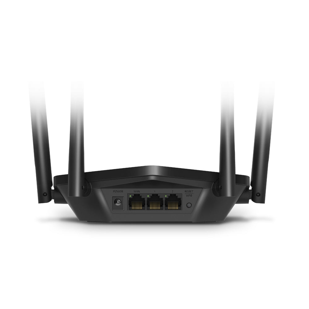 Mercusys -AX1500 WiFi 6 Router, Black Mercusys -AX1500 WiFi 6 Router, Black