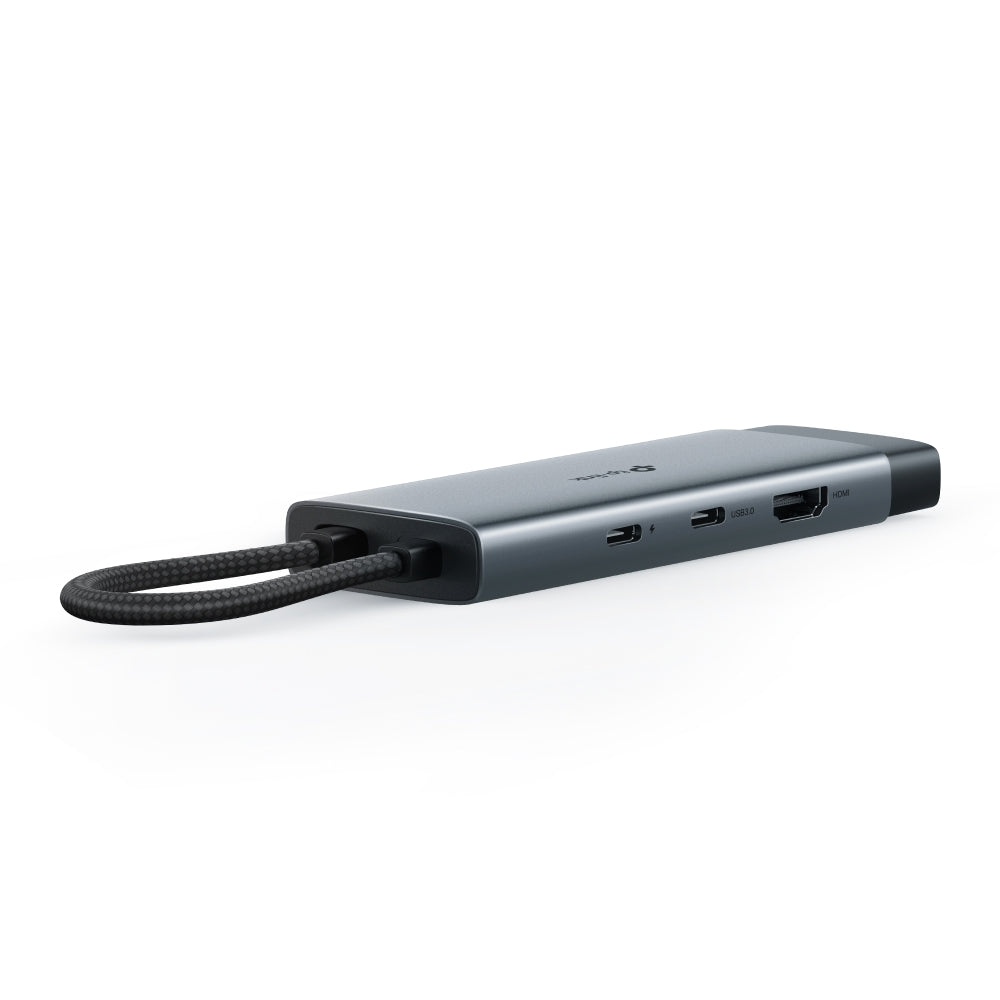 Tp-Link-USB Type-C 6-Port Hub, Silver Tp-Link-USB Type-C 6-Port Hub, Silver