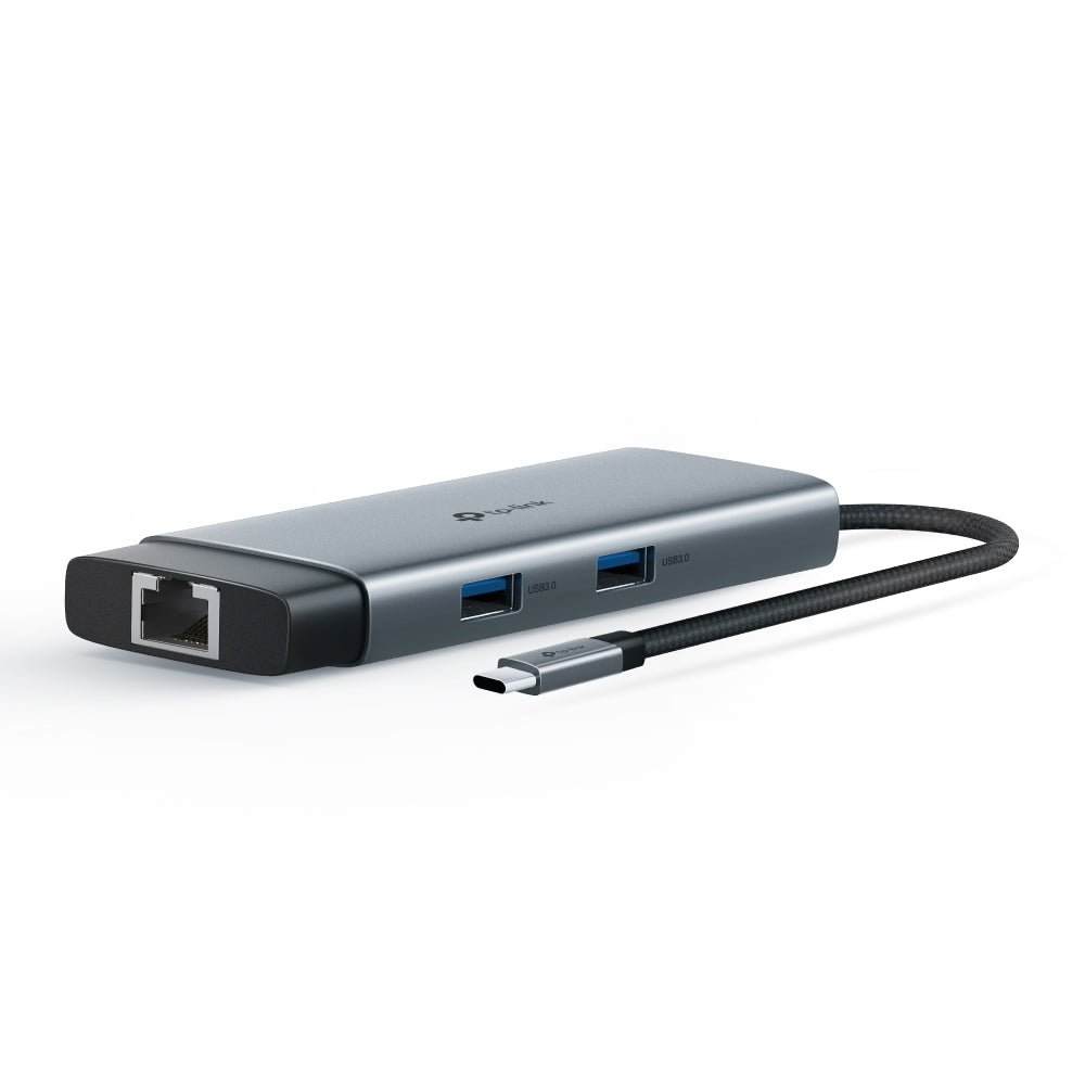 Tp-Link-USB Type-C 6-Port Hub, Silver Tp-Link-USB Type-C 6-Port Hub, Silver