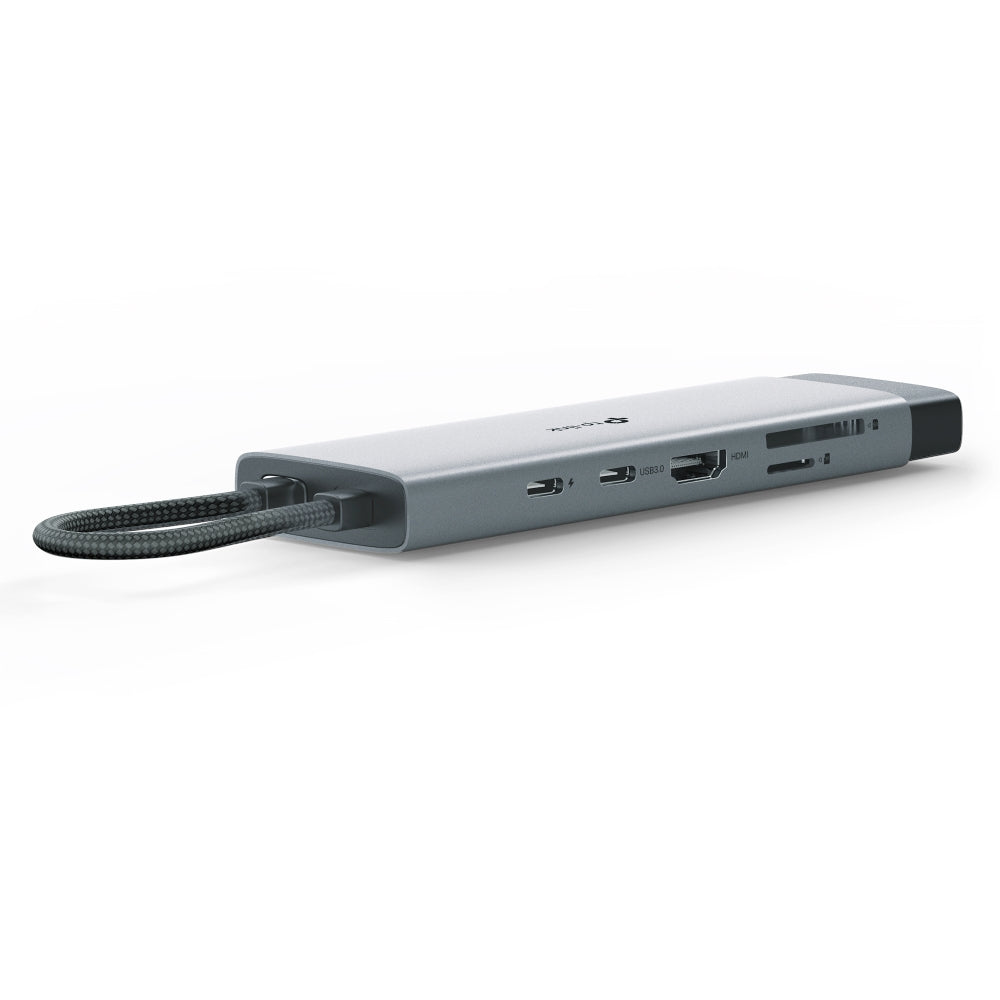 Tp-link-USB Type-C 9-Port Hub, Silver Tp-link-USB Type-C 9-Port Hub, Silver