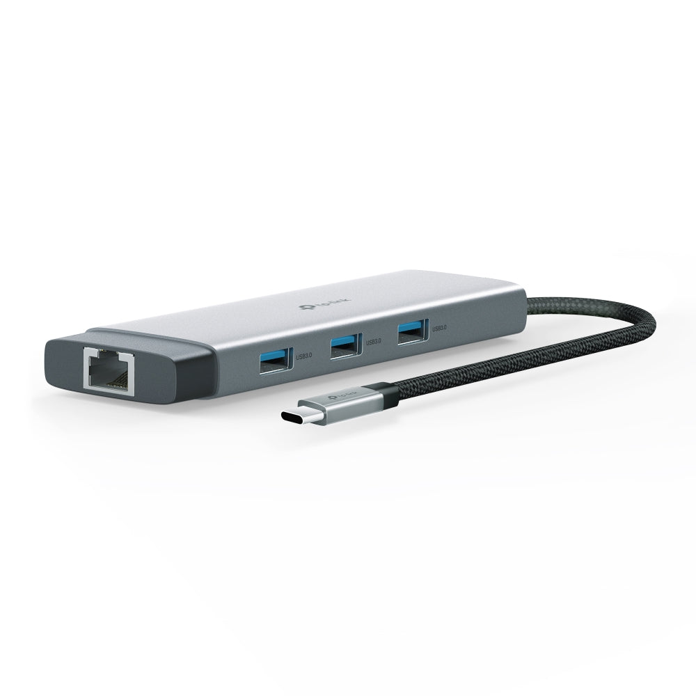Tp-link-USB Type-C 9-Port Hub, Silver Tp-link-USB Type-C 9-Port Hub, Silver
