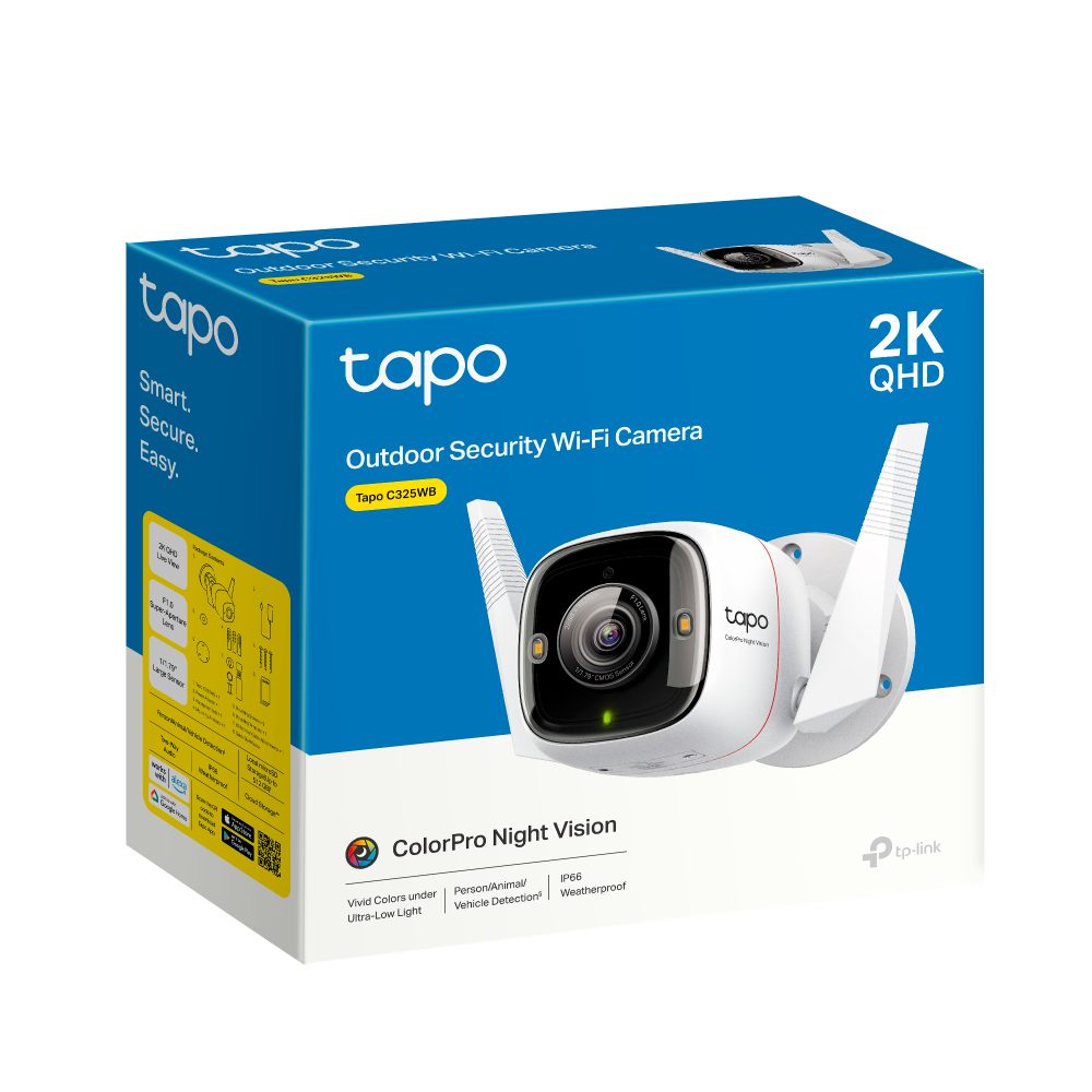 Tp-link Outdoor Security Wi-Fi Camera, White