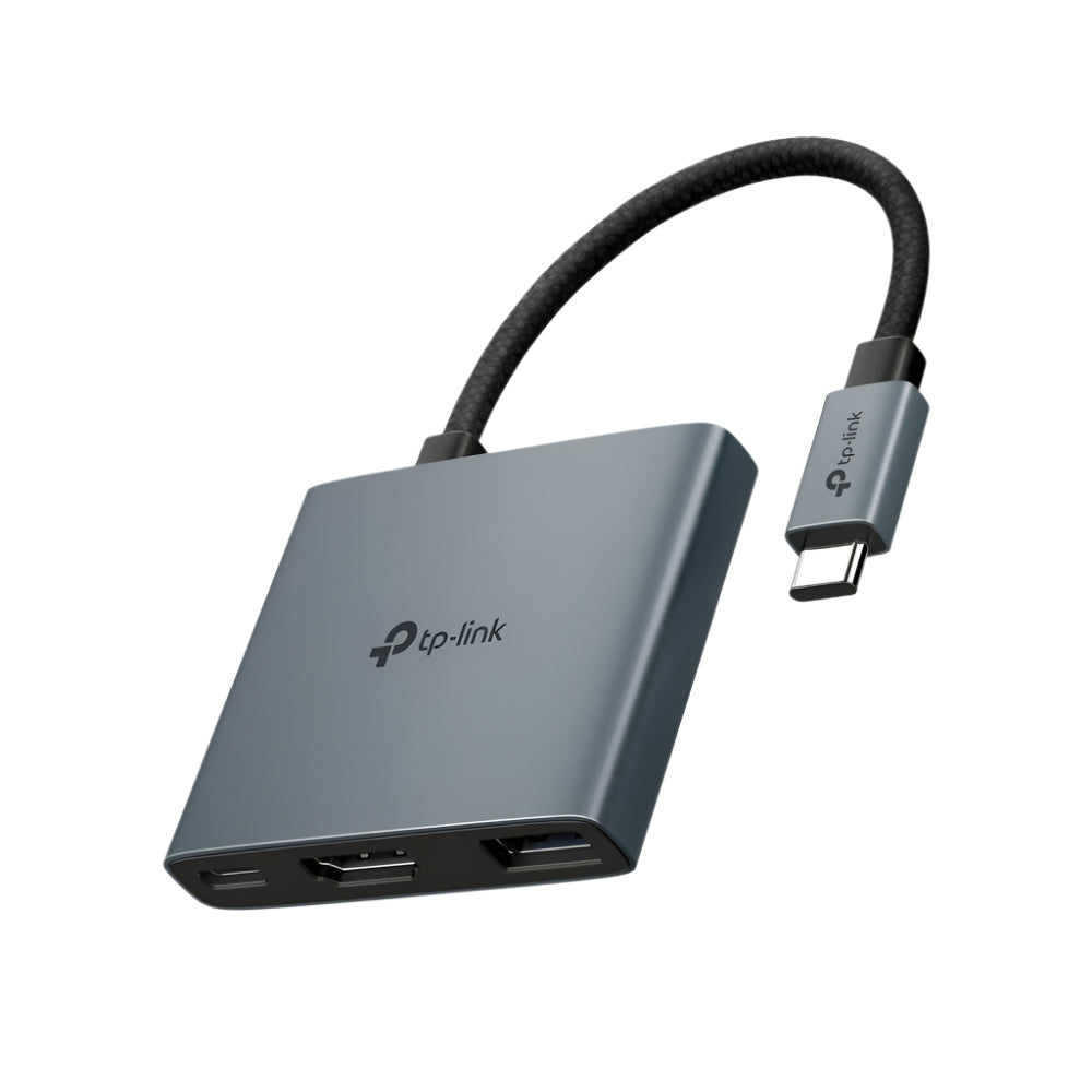 Tp-link USB Type-C 3 in 1 Hub, 5Gbps SuperSpeed Data Transfer, Grey Tp-link USB Type-C 3 in 1 Hub, 5Gbps SuperSpeed Data Transfer, Grey