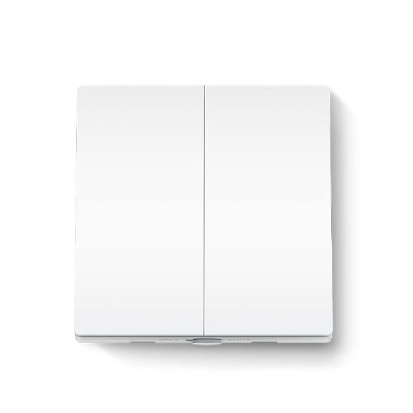 Tapo Smart Light Switch, 2-Gang 1-Way. White