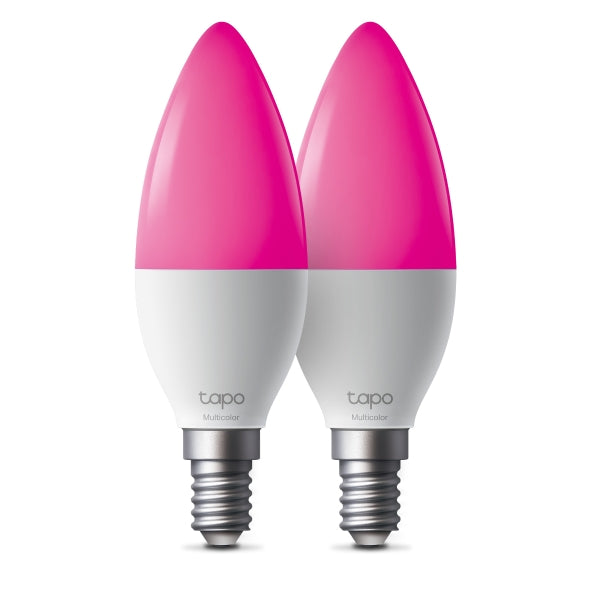 Tp-Link Tapo Smart Light Bulb, 2Pack, Multicolor
