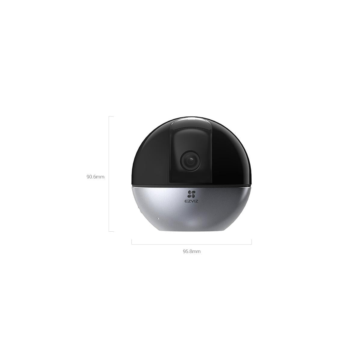 CS-C6W-A0-3H4WF/EZVIZ C6W - IN DOOR CAMERA & BABY MONITOR ( GRAY ) Smart Wi-Fi Pan & Tilt Camera EZVIZ / Gray