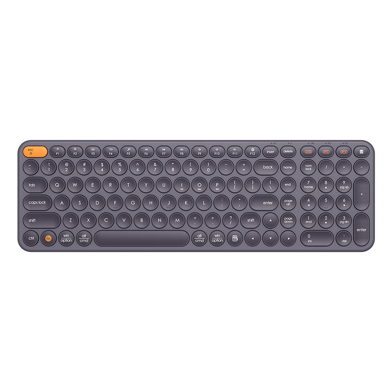 Baseus K01B Wireless Tri-Mode Keyboard Frosted Gray