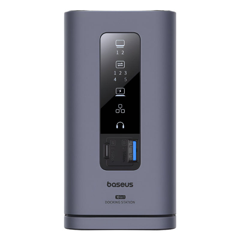 Baseus Space mate Series 10-in-1 MAC, Docking Station Space Grey