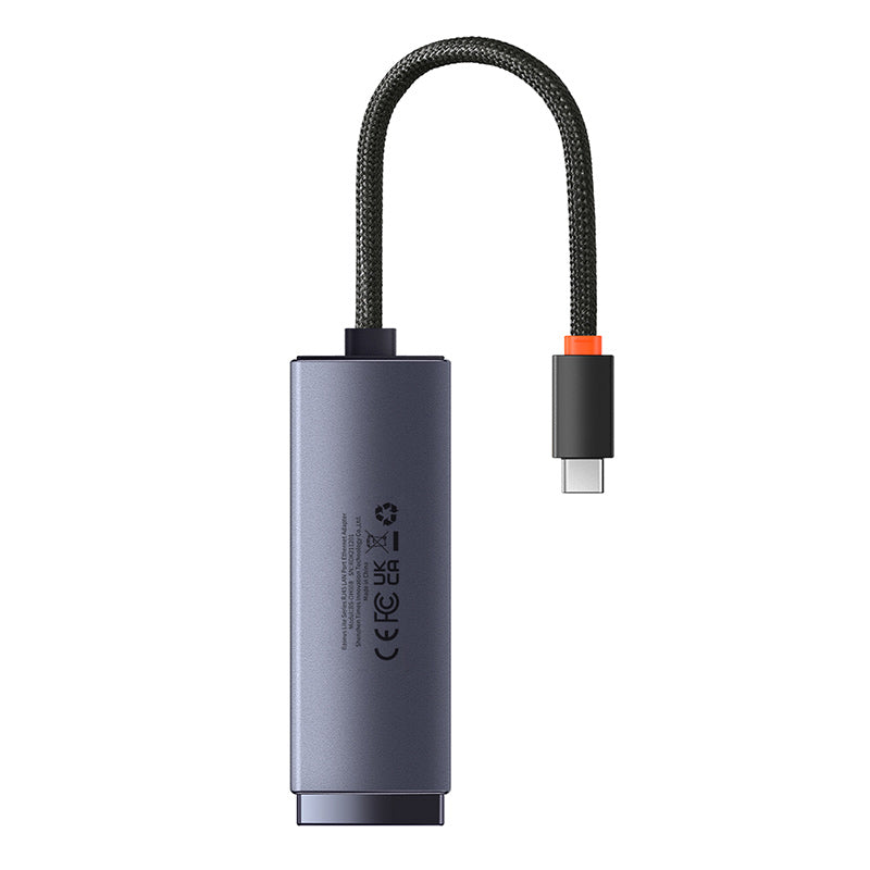 Baseus Lite Series Ethernet Adapter Type-C to RJ45 LAN Port Baseus Lite Series Ethernet Adapter Type-C to RJ45 LAN Port