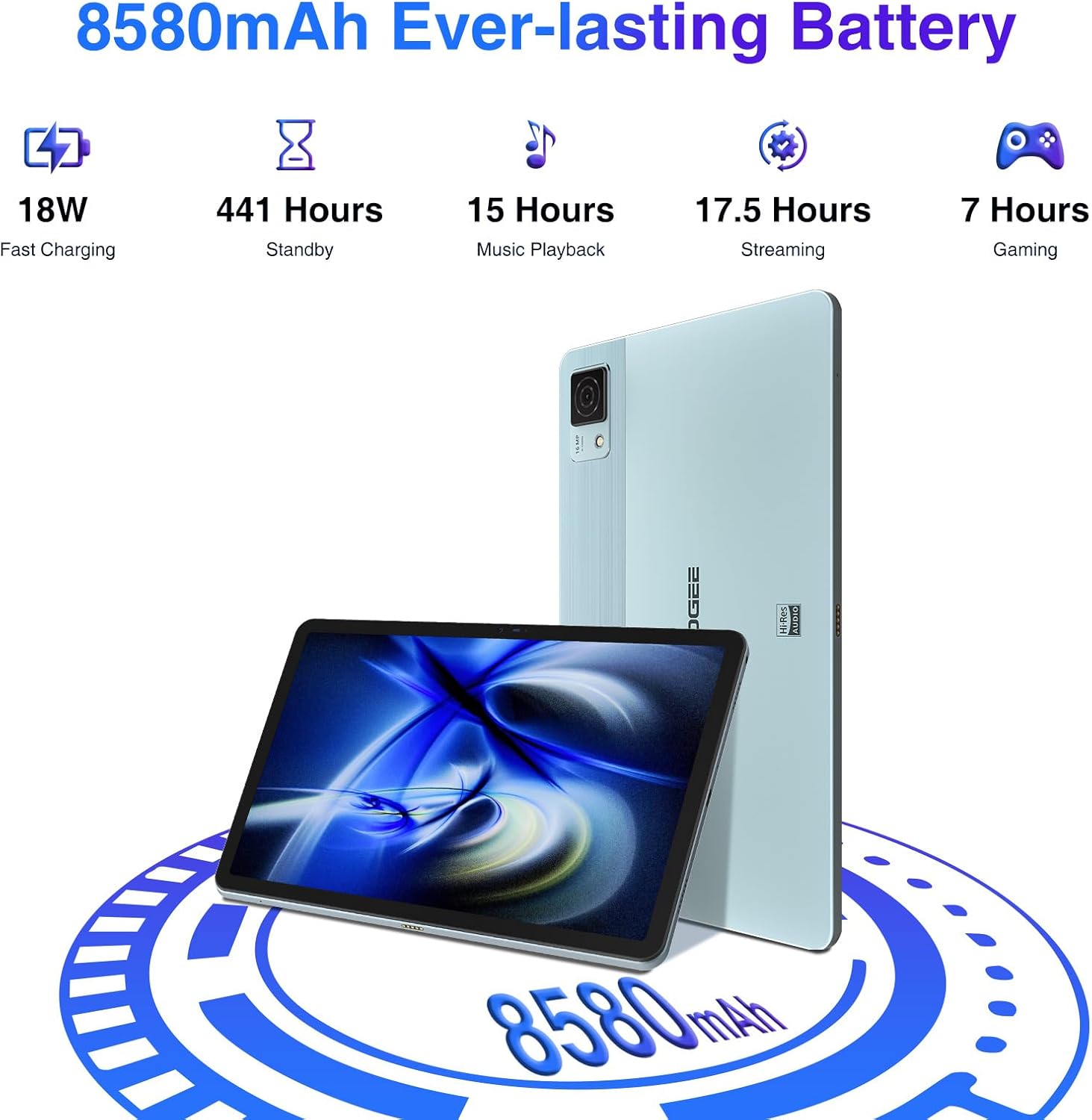 Doogee Tablet 11 12GB & 20GB 256GB, Blue Doogee Tablet 11 12GB & 20GB 256GB, Blue