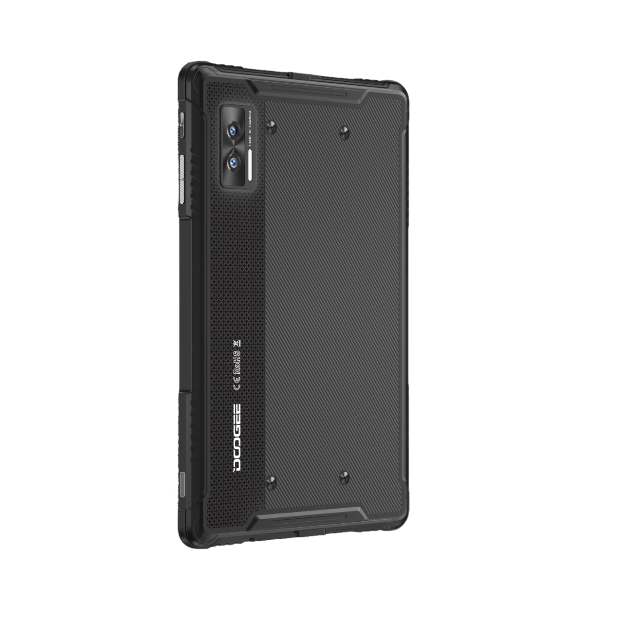 R08 / DOOGEE Rugged tablet 4G Dual SIM RAM 6GB+10GB 256GB , Black , MT8788 Octa Core Processor , 10.