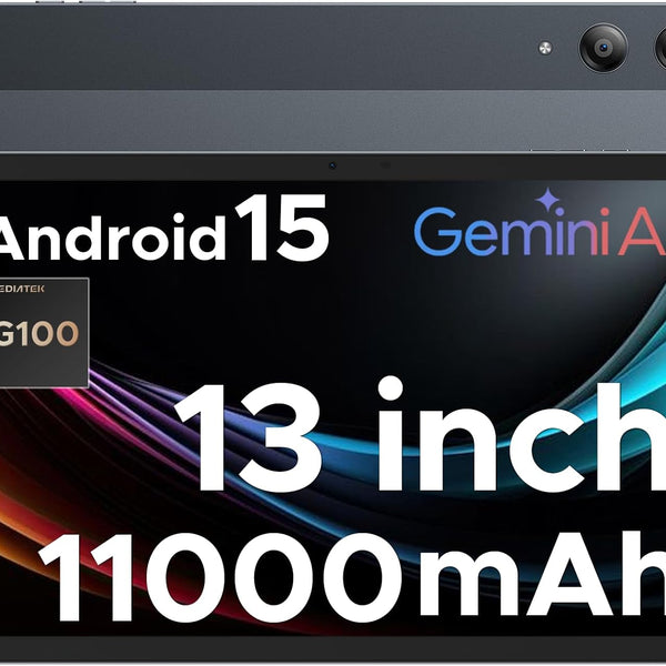 Androidタブレット本体 DOOGEE Tab E3 VIP Edition 256GB DOOGEE Tab E3 - Android 15 Smart Tablet | Large Screen + Ultra