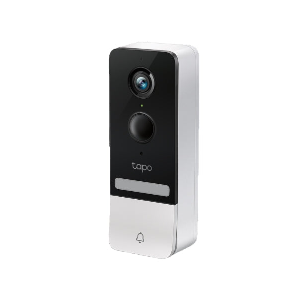 Tp-Link Tapo Smart Battery Video Doorbell Sensor, 2K 5Mp Live, White Tp-Link Tapo Smart Battery Video Doorbell Sensor, 2K 5Mp Live, White