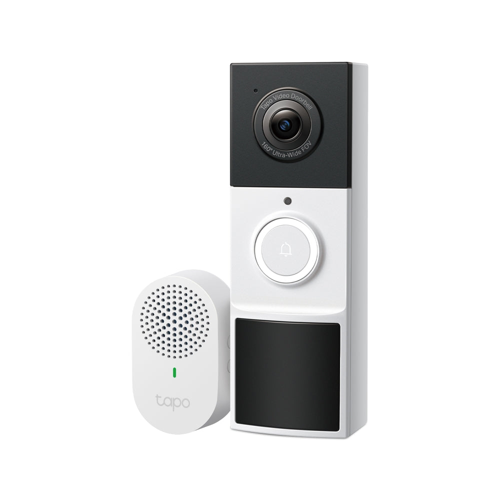 Tp-link-Tapo Video Doorbell Camera, MP3, White Tp-link-Tapo Video Doorbell Camera, MP3, White