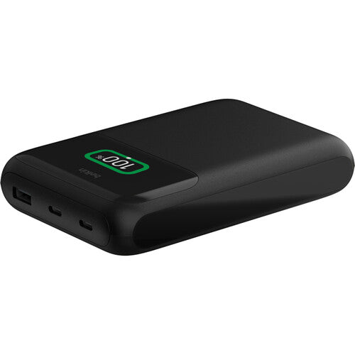 Belkin Boost Charge Power Bank 20000MAh, 65Watts, 3 Port, Black