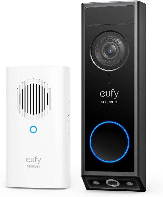 Anker Eufy Video Doorbell With Chime, Black