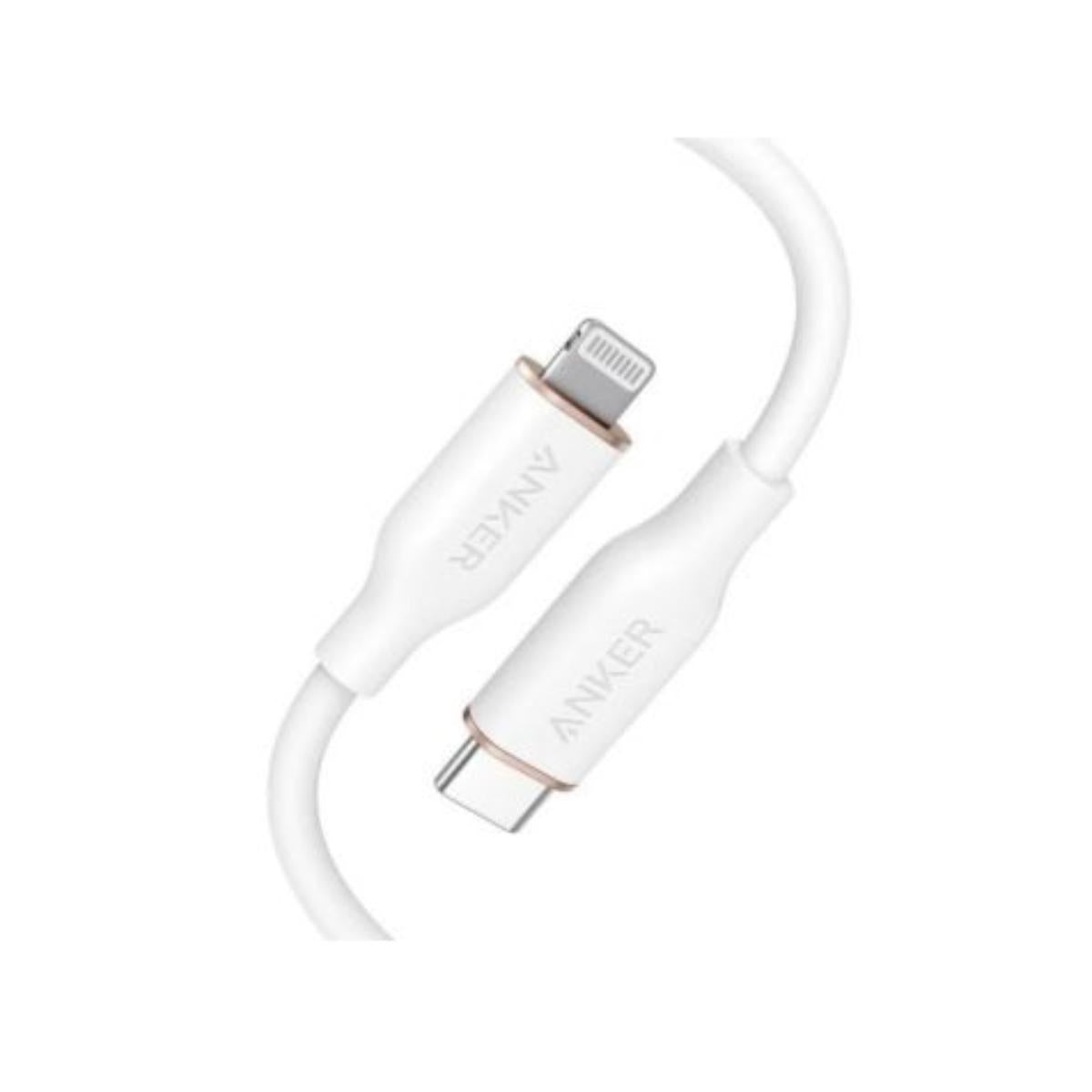 Anker Powerline Iii Flow Usb-C With Lightning Connector 3Ft White Iteration 1