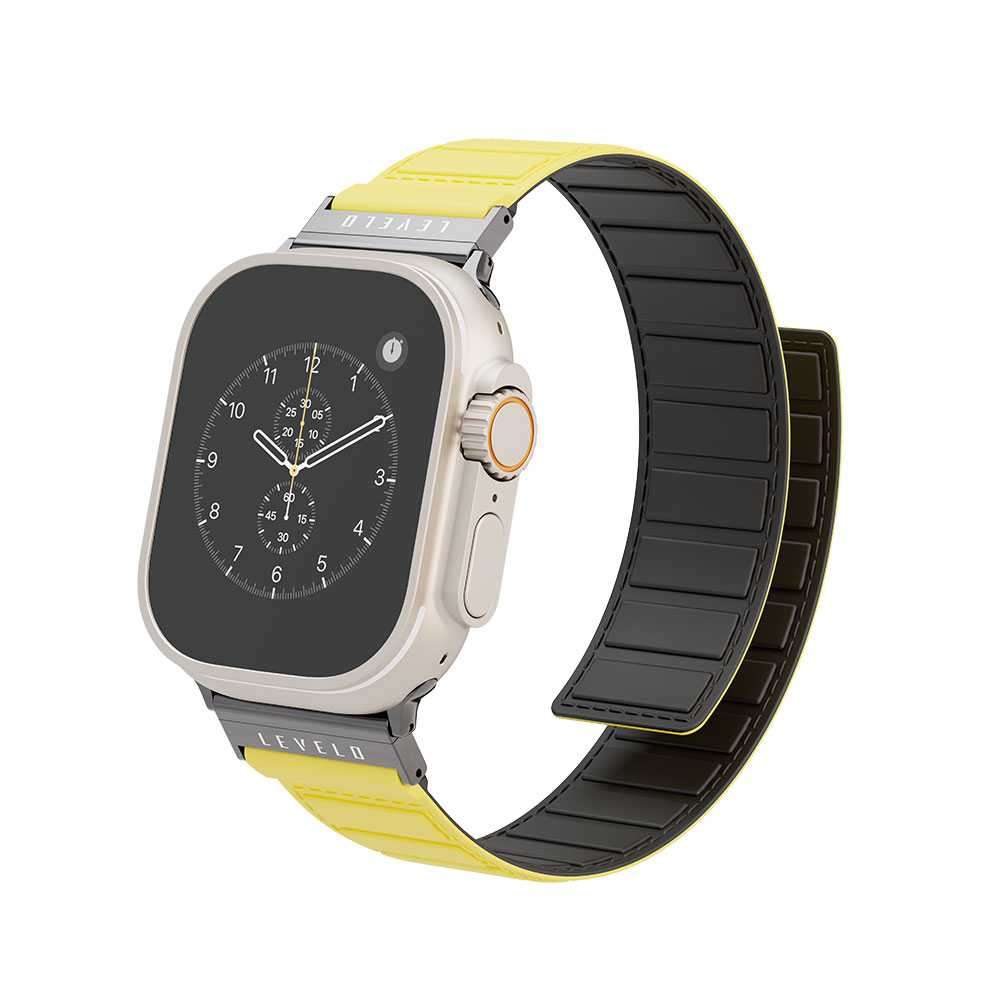 LVLVG49BKRD/Levelo Magnet Roating Band Vogue for Apple Watch 45/44/42 - 7695033367492 Case & Bags / CLEAR / and Vogue for Apple Watch 45/44/42