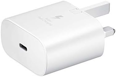 EP-TA800NWEGGB / Samsung 25W PD USB-C Adapter 3 Pin , White-  8806090973321 Plug / White / 25W PD USB-C Adapter 3 Pin , White