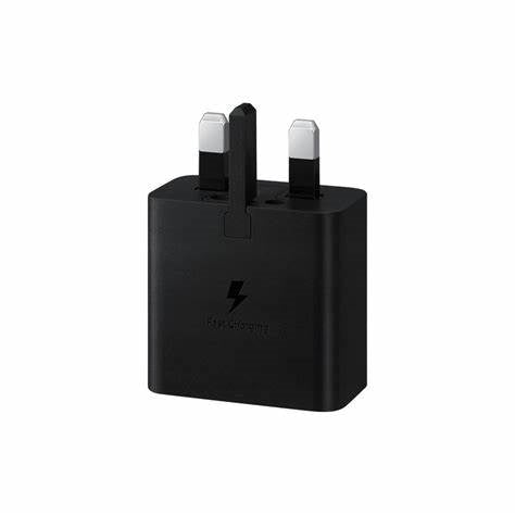 EP-TA800NBEGAE / Samsung 25W PD USB-C Adapter 3 Pin , Black -  8806090986185 Plug / CLEAR / 5W PD USB-C Adapter 3 Pin , Black