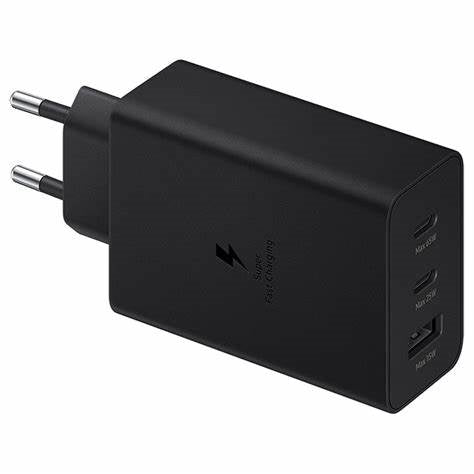 EP-T6530NBEGEU / Samsung Trio 65W PD Travel Adapter 2PIN , Black - 8806092673885 Plug / Black / 65W PD Travel Adapter 2PIN ,