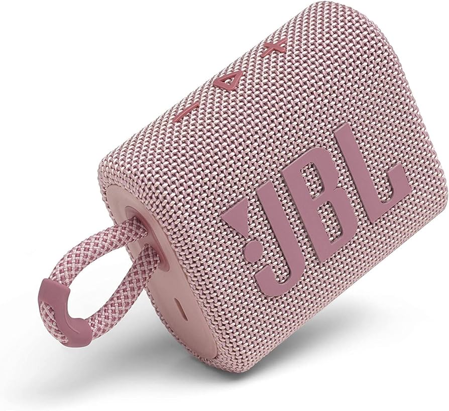 Jbl Go 3 Portable Waterproof Wireless Speaker Pink