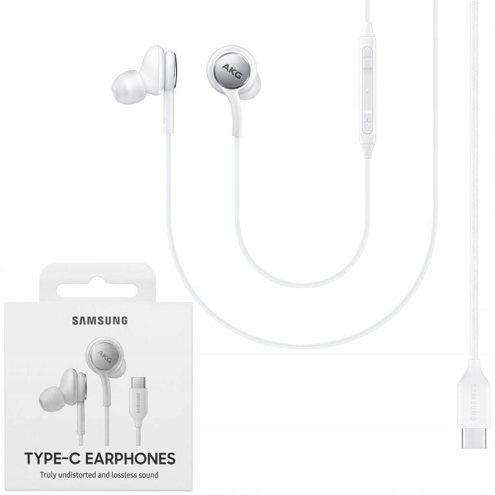 EO-IC100BWEGEU / Samsung Type-C Earphones Sound By AKG , White - 8806090270062 EarPods / White / C Earphones Sound By AKG