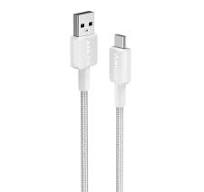 Anker 322 Usb-A To Usb-C Cable White (6Ft Braided)