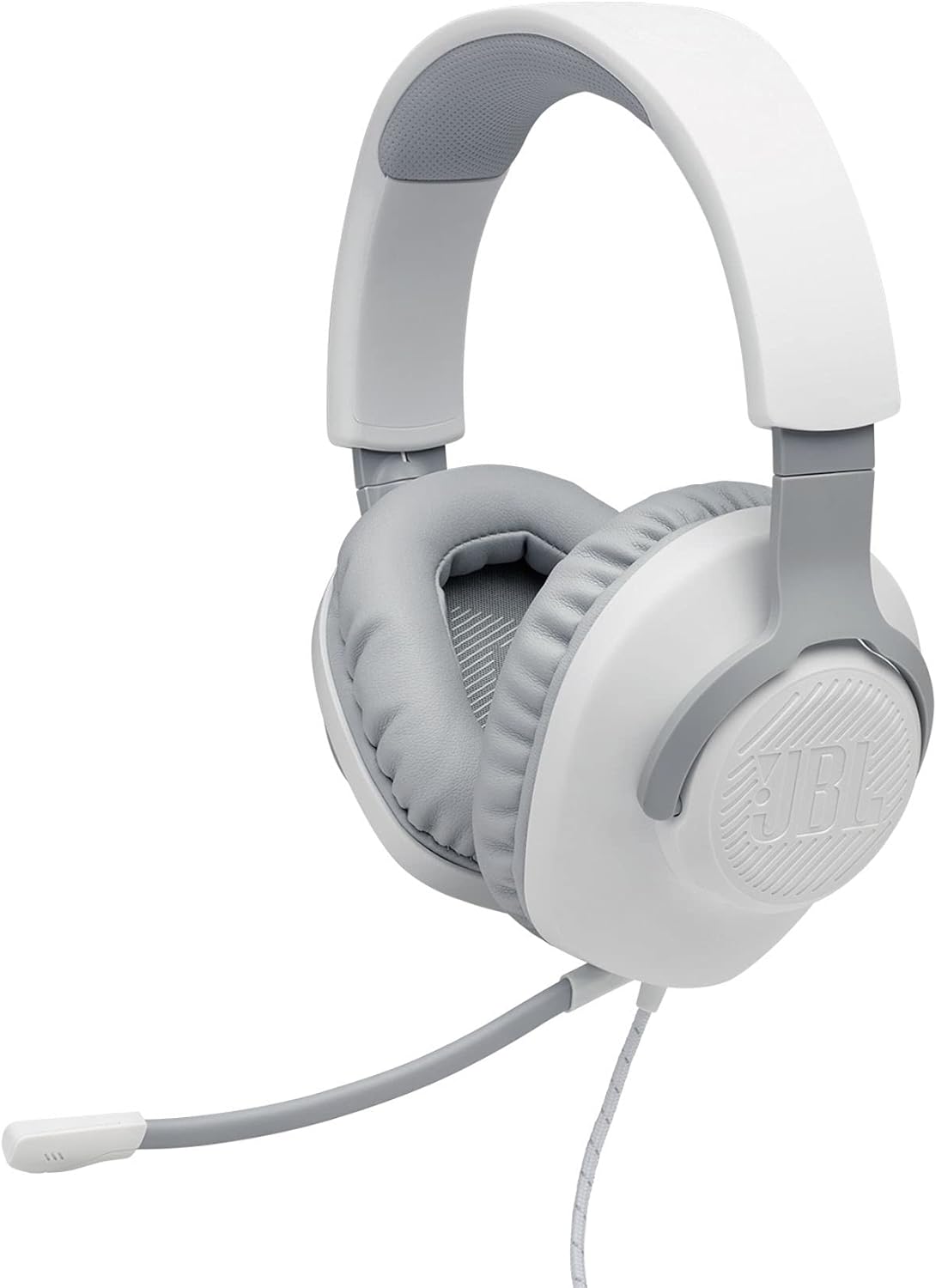 QUANTUM100-WH / JBL Quantum 100 Wired Over-Ear Gaming Headset White - 6925281969669