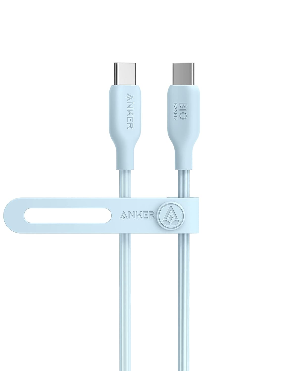 A80F1H31 / Anker 544 USB-C to USB-C Cable (Bio-Based) 3ft Blue 194644108519 BLUE