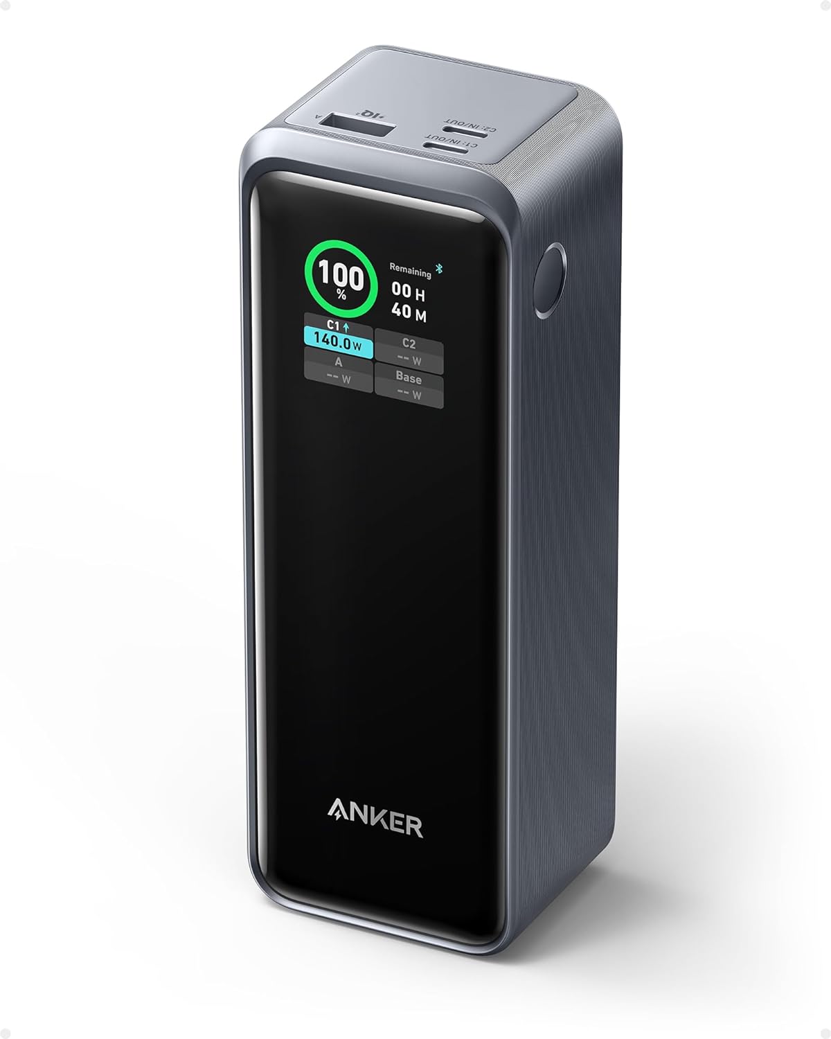 A1340011 / Anker 737 Power Bank 27K Black 194644130886 27 WATT