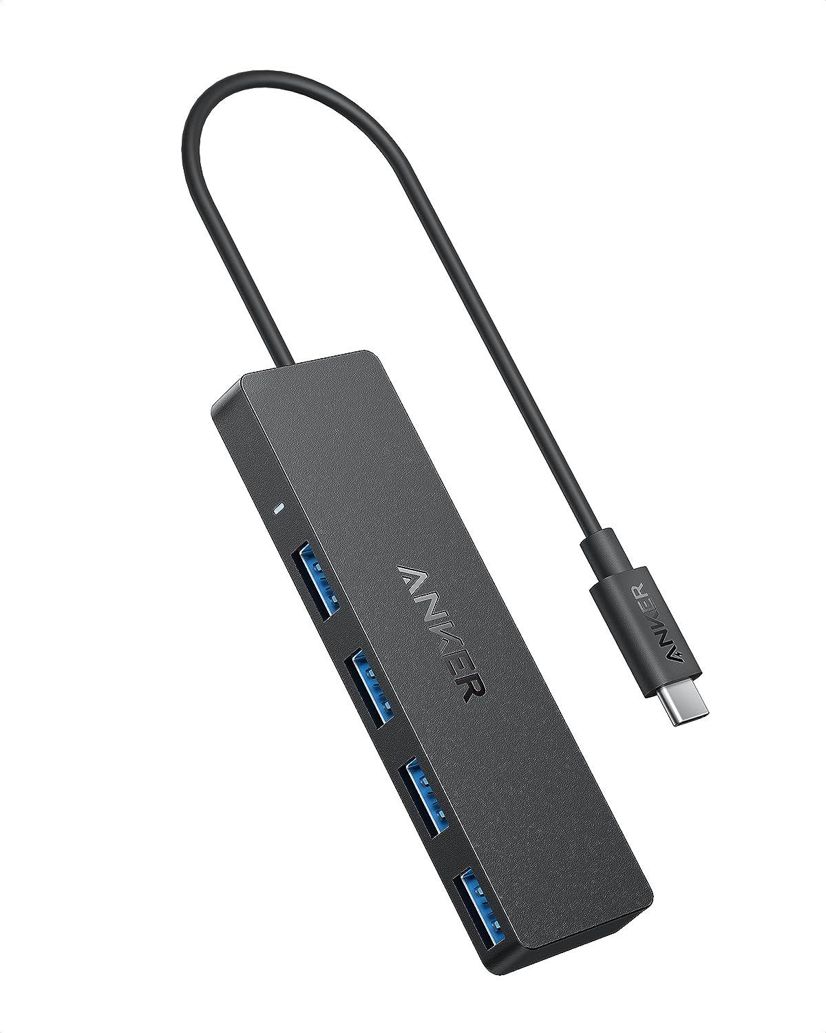 A8309G11/Anker USB-C Data Hub(4-in-1, 5Gbps) Black-194644177737