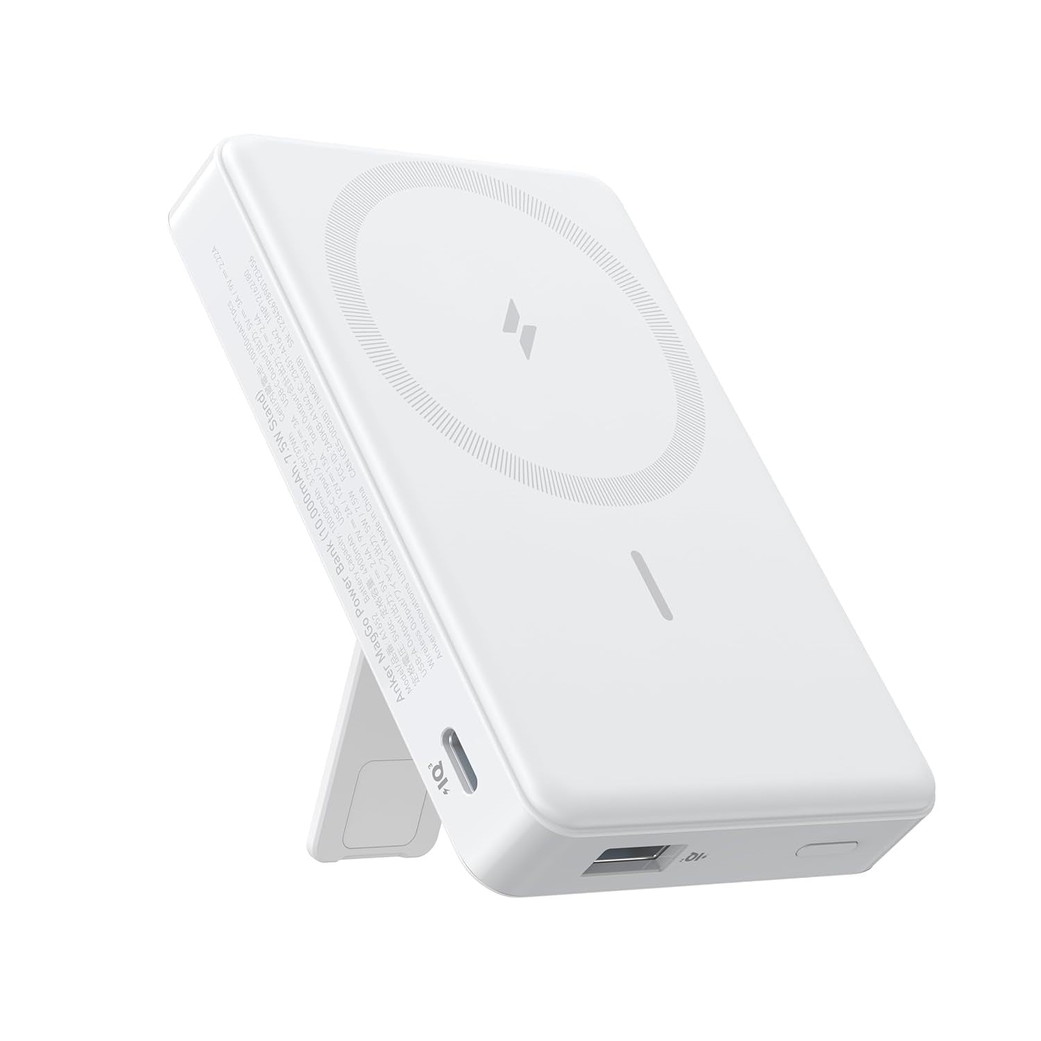 A1652H21 / Anker MagGo Power Bank (10,000mAh, 7.5W, Stand) White-194644172923