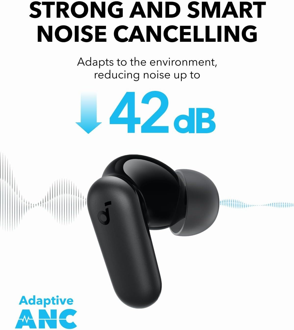 A3959H11 / Anker Soundcore R50i NC Black-194644197421