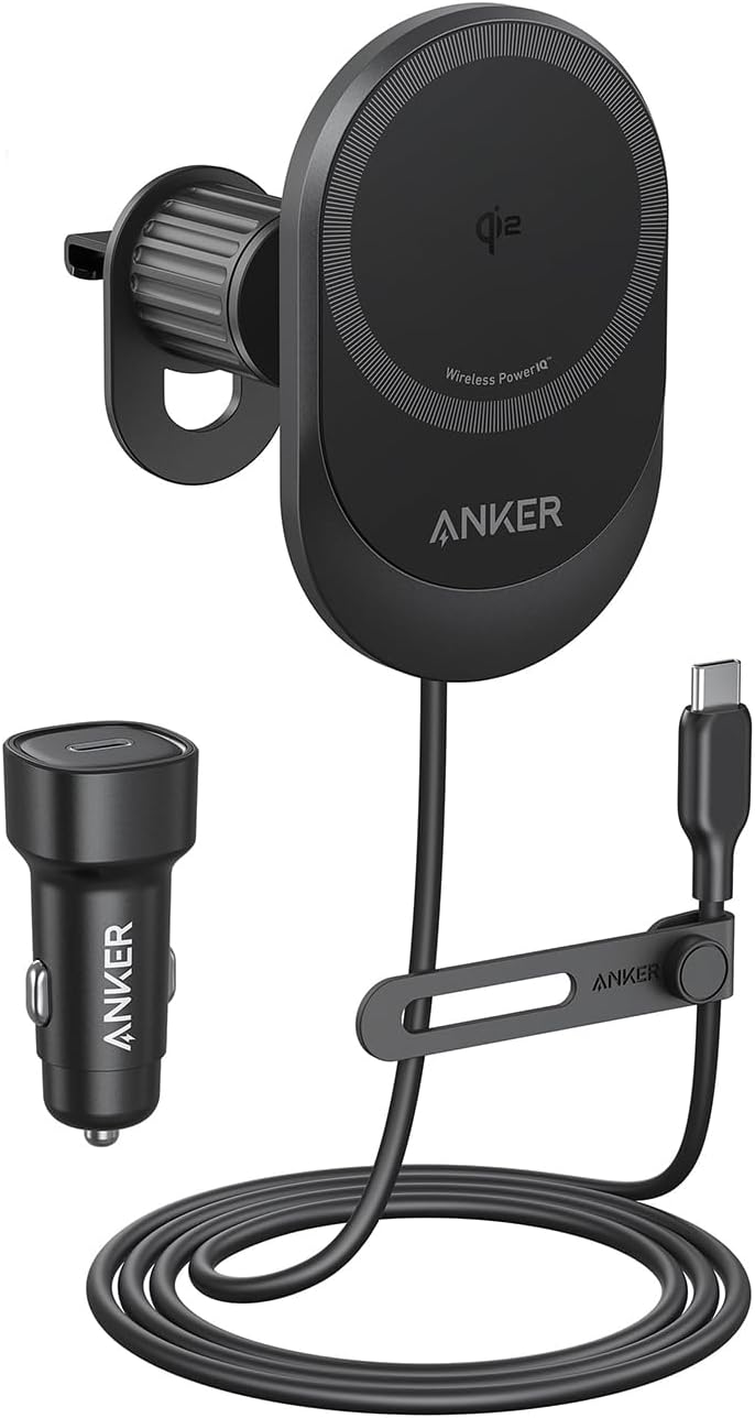 B2932111 / Anker MagGo Wireless Car Charger (15W) Black 194644188504