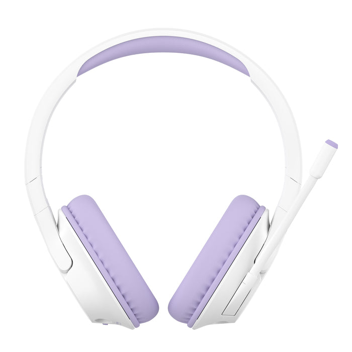 Sound Form Inspire Kids Over Ear Headset with Boom Mic White