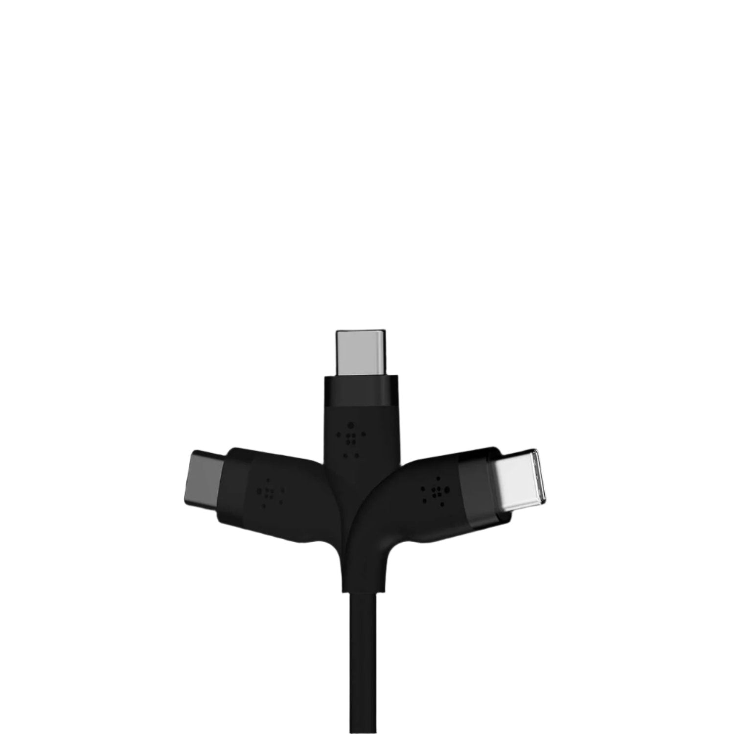 Boost Charge Flex USB-C to USB-C Silicone Cable, 3M Black