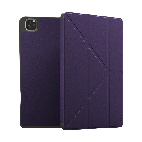 Levelo Elegante Hybrid Leather Case, iPad Pro 11Inch, Purple