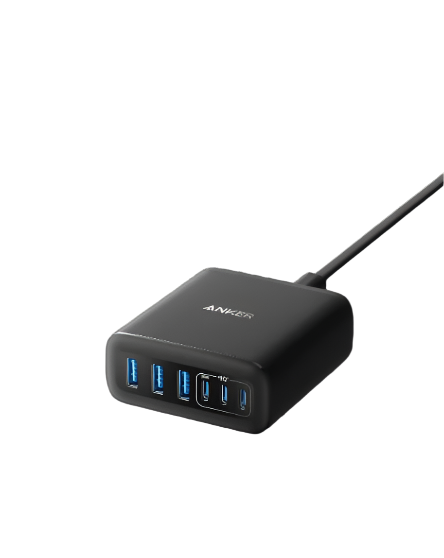 Anker Adapter Charger 6Ports, 112Watts, Black