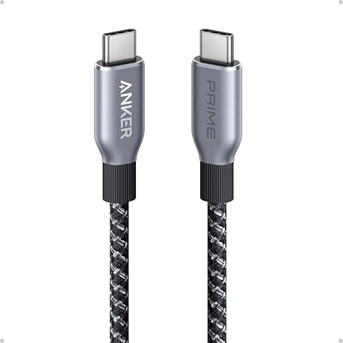 Anker Prime USB-C to USB-C Cable, 1Mm, 240Watts, Black