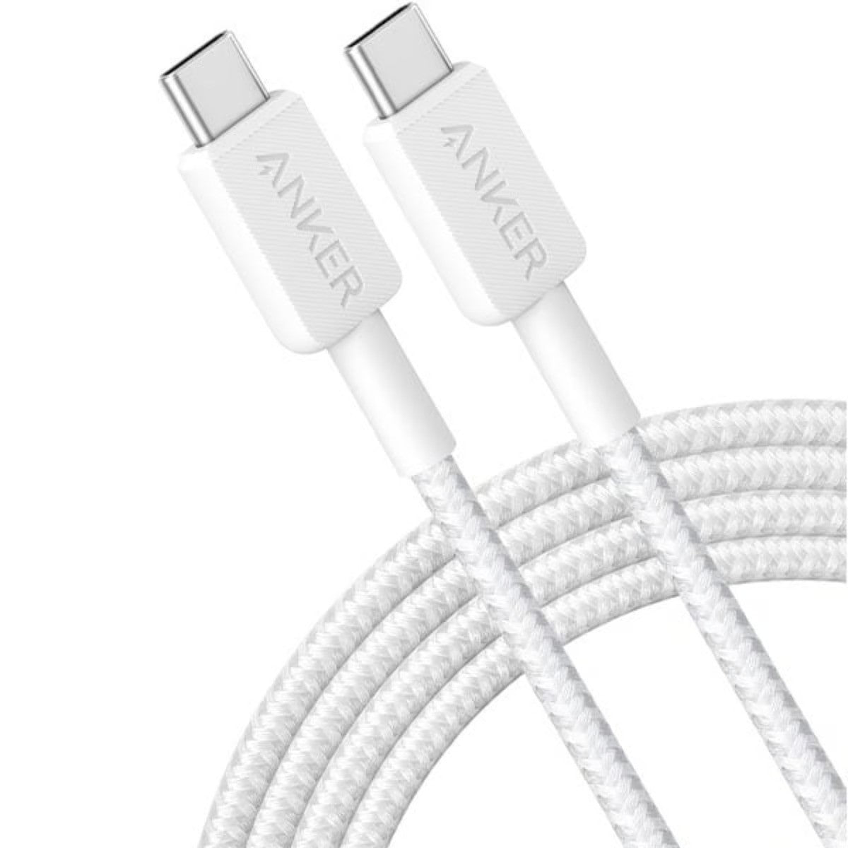 Anker Fast Charger Cable, USB-C to USB-C Cable, 1.8Mm, 240Watts, White