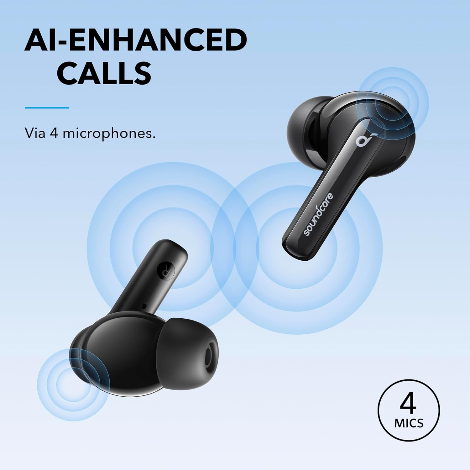 A3983H12/Anker soundcore Life Note 3i EarPods Black-194644132934 ANKER / Black