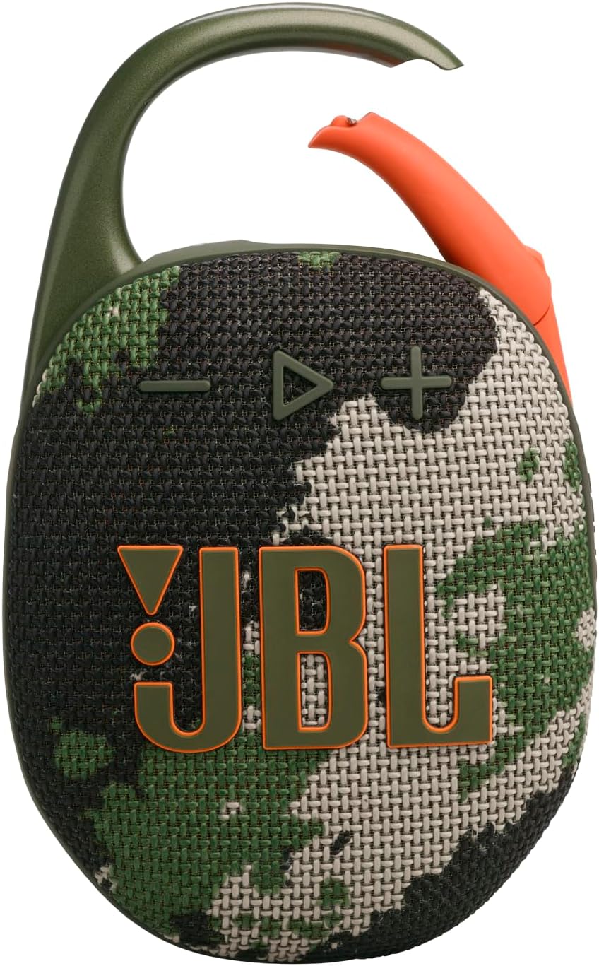 JBL Clip5 Portable Wireless Speaker, Squad