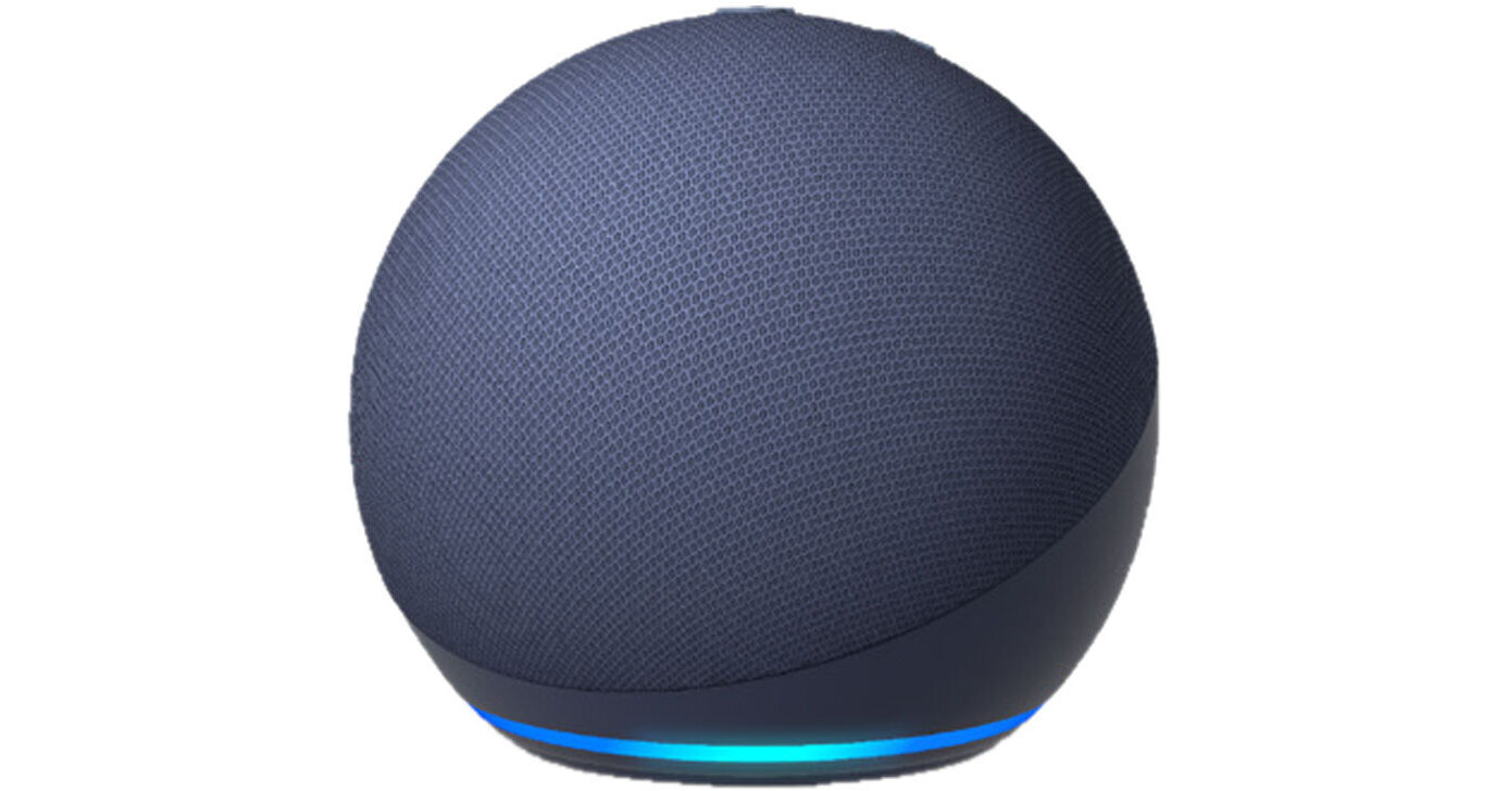 Amazon Echo Dot 5th Gen, Smart Speaker with Alexa, Blue