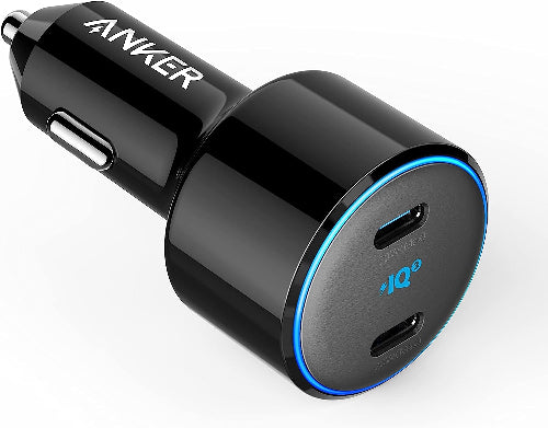 A2725H11/Anker PowerDrive+ III - 194644020125 Car Charger PLUGS / Black / Car Charger