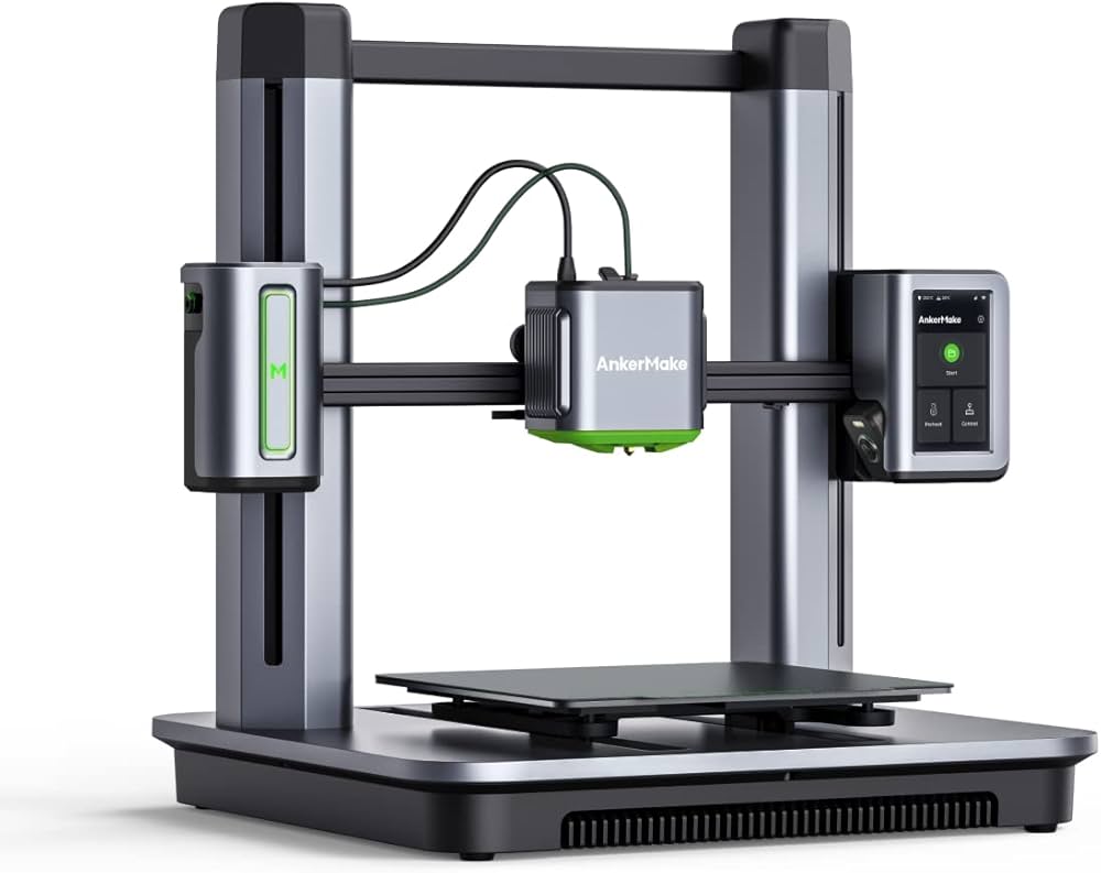 Anker 5X FDM 3D Printer, Grey & Green