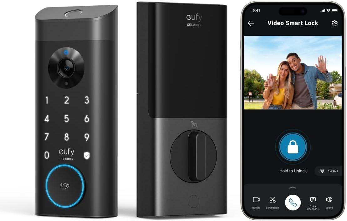 Eufy Security E330 Video Lock Gray-194644175634 Eufy Security E330 Video Lock Gray-194644175634